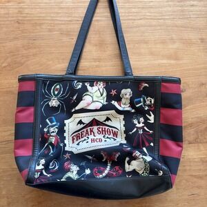 Very Rare & Unique Hot Chocolate Design-Freak Show Women's  Large Tote.